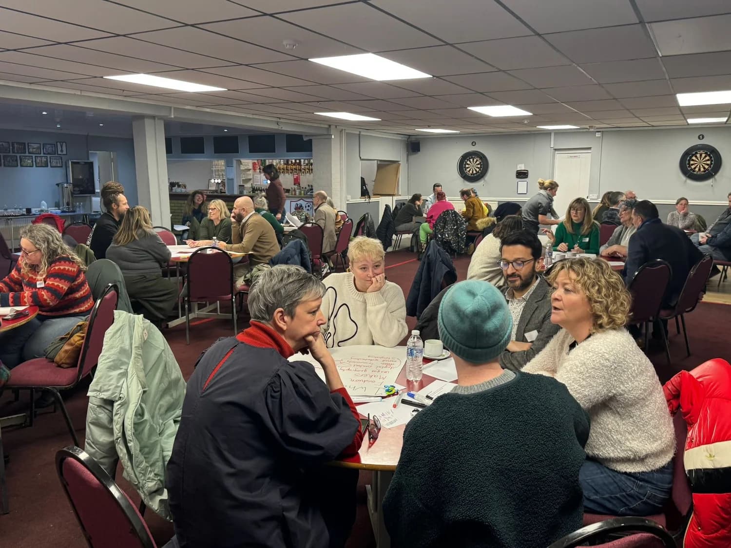 The wider meeting at Ramsgate Football Club, January 2026